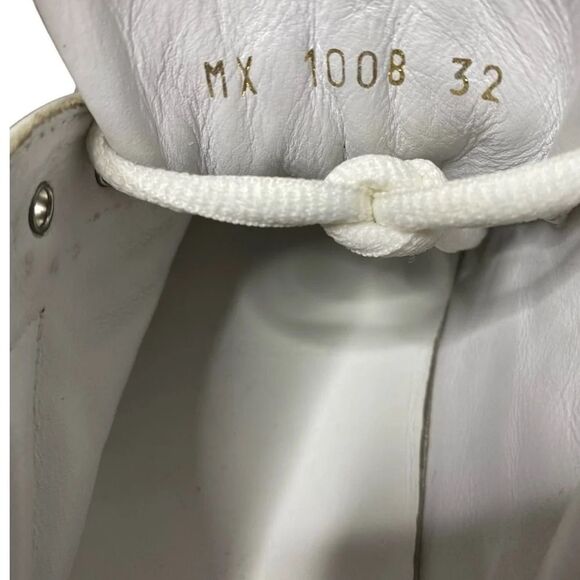 Louis Vuitton Kids Sneakers Gold Monogram Leather Logo 32 / US 1 Unisex - Picture 7 of 9